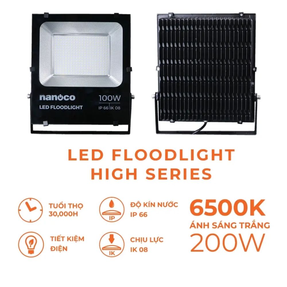 Đèn pha LED High Series 100W Nanoco NLFH1006