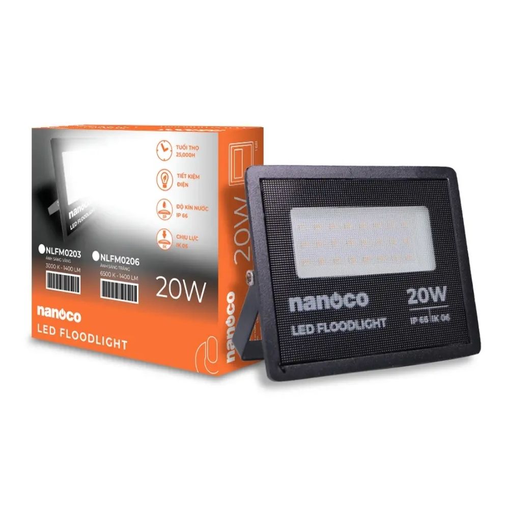 Đèn pha Led Janus Series 20W Nanoco NLFM0206 / NLFM0203