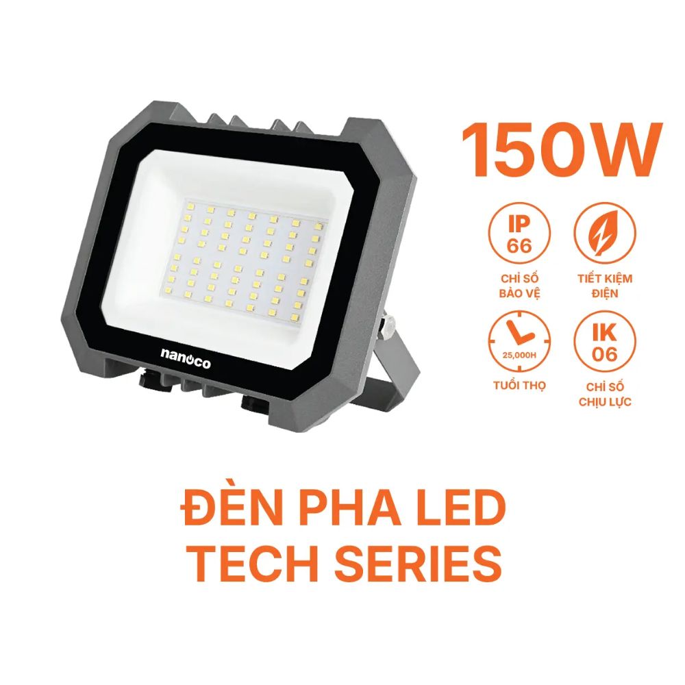 Đèn pha Led Tech Series 150W Nanoco NLFT150