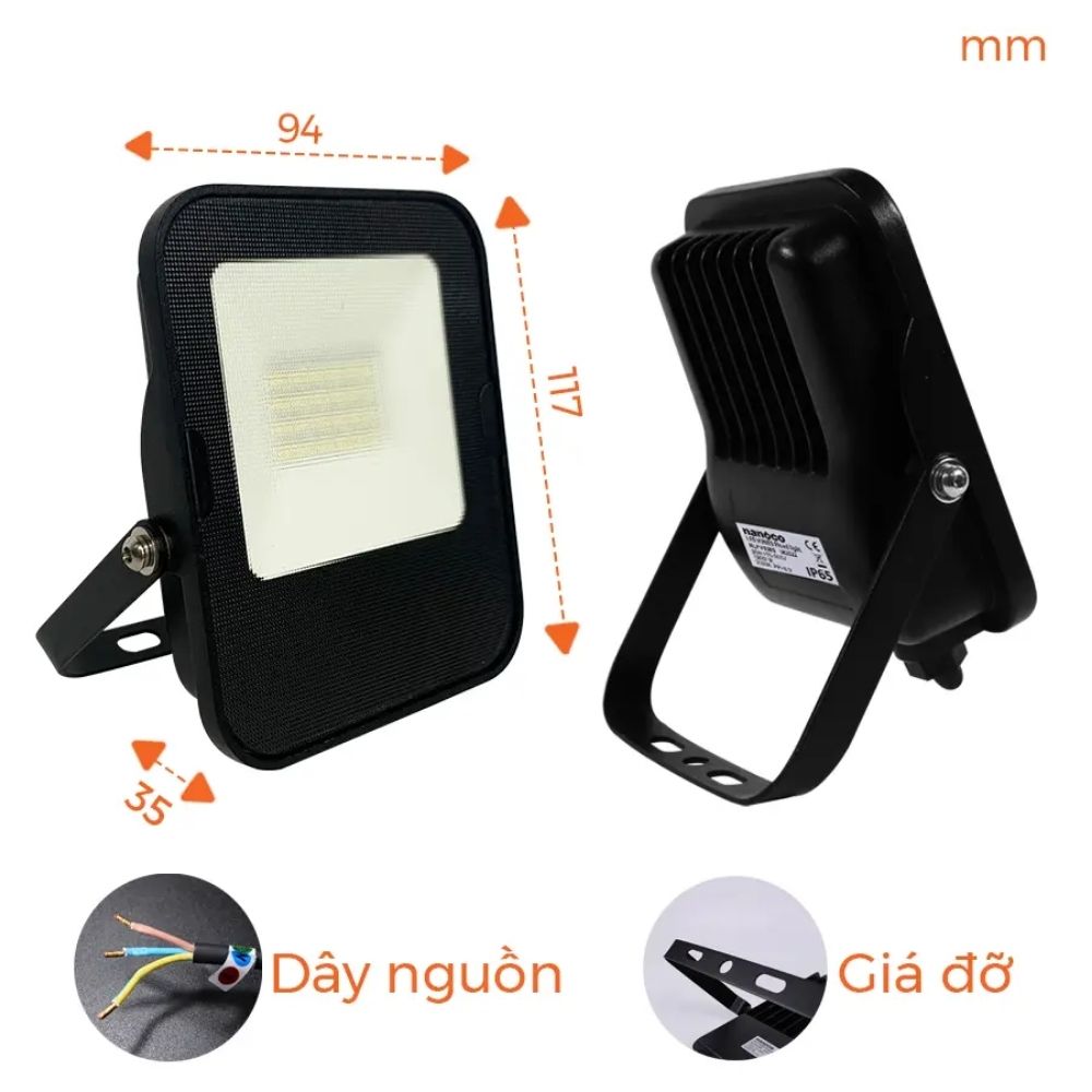 Đèn pha LED Venus Series 20W Nanoco NLFV020