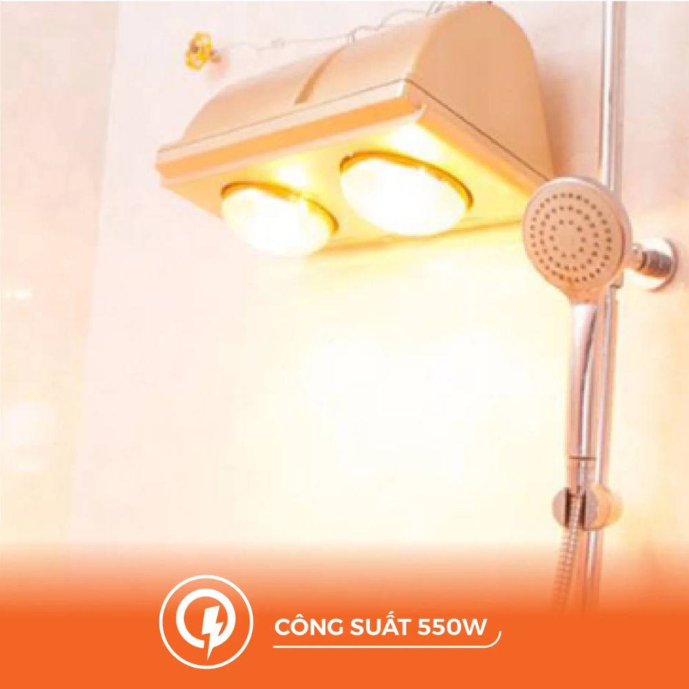 Đèn sưởi gắn tường Nanoco NBH634BE