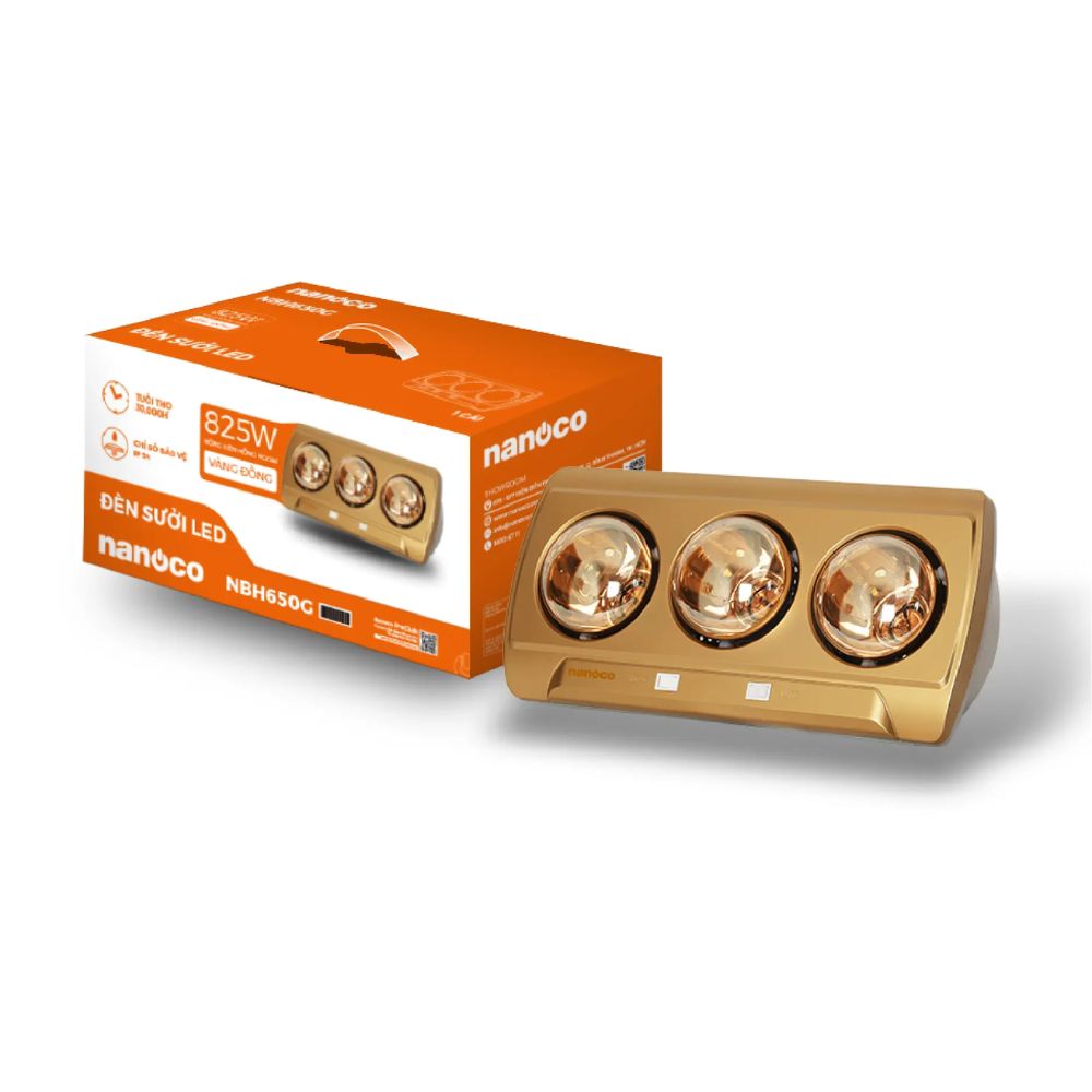 Đèn sưởi gắn tường Nanoco NBH650G