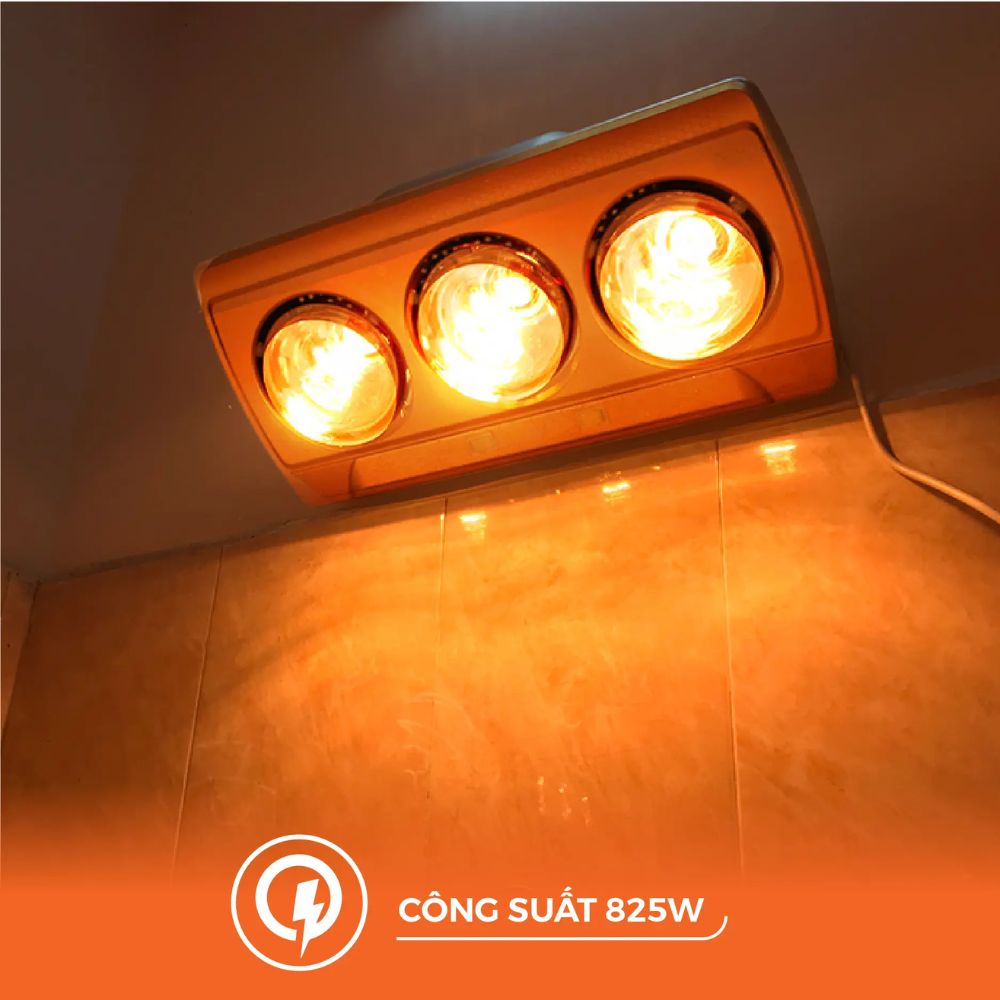 Đèn sưởi gắn tường Nanoco NBH650G