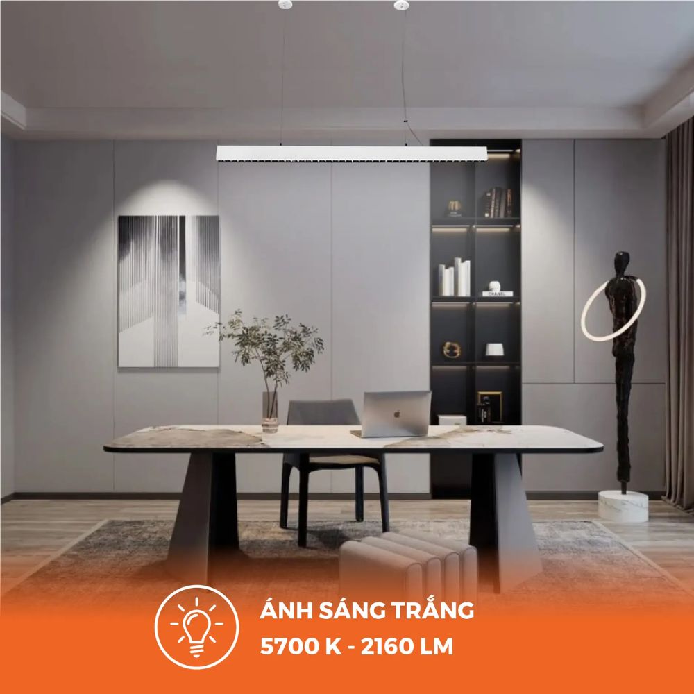 Đèn led thả trần Nanoco NLNG365W