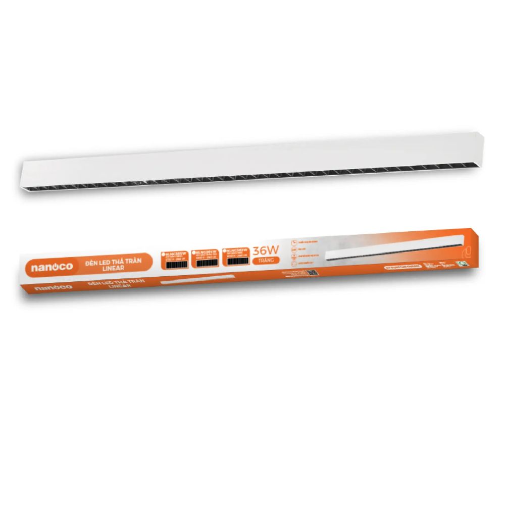 Đèn led thả trần Nanoco NLNG365W