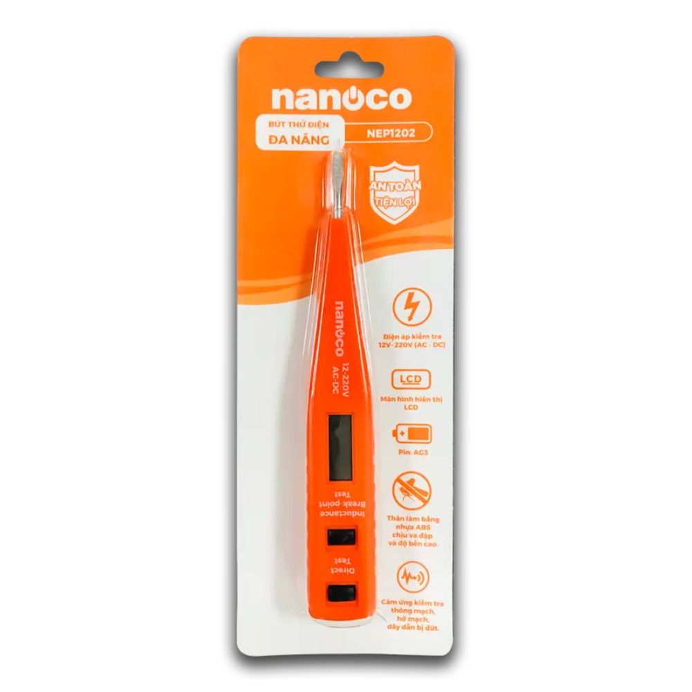 Bút thử điện đa năng Nanoco NEP1202