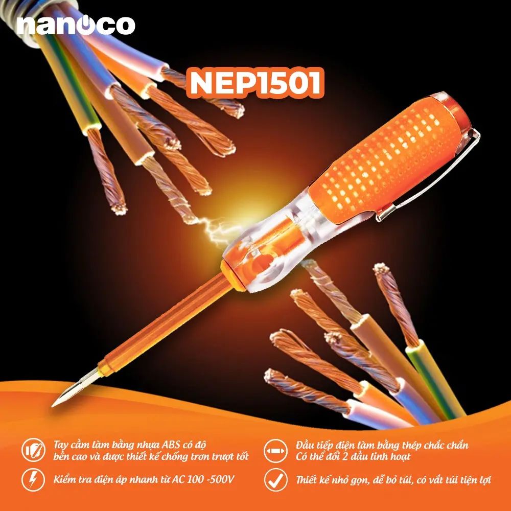 Bút thử điện Nanoco NEP1501