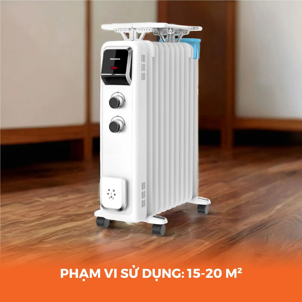 Máy sưởi dầu Nanoco NOH2613