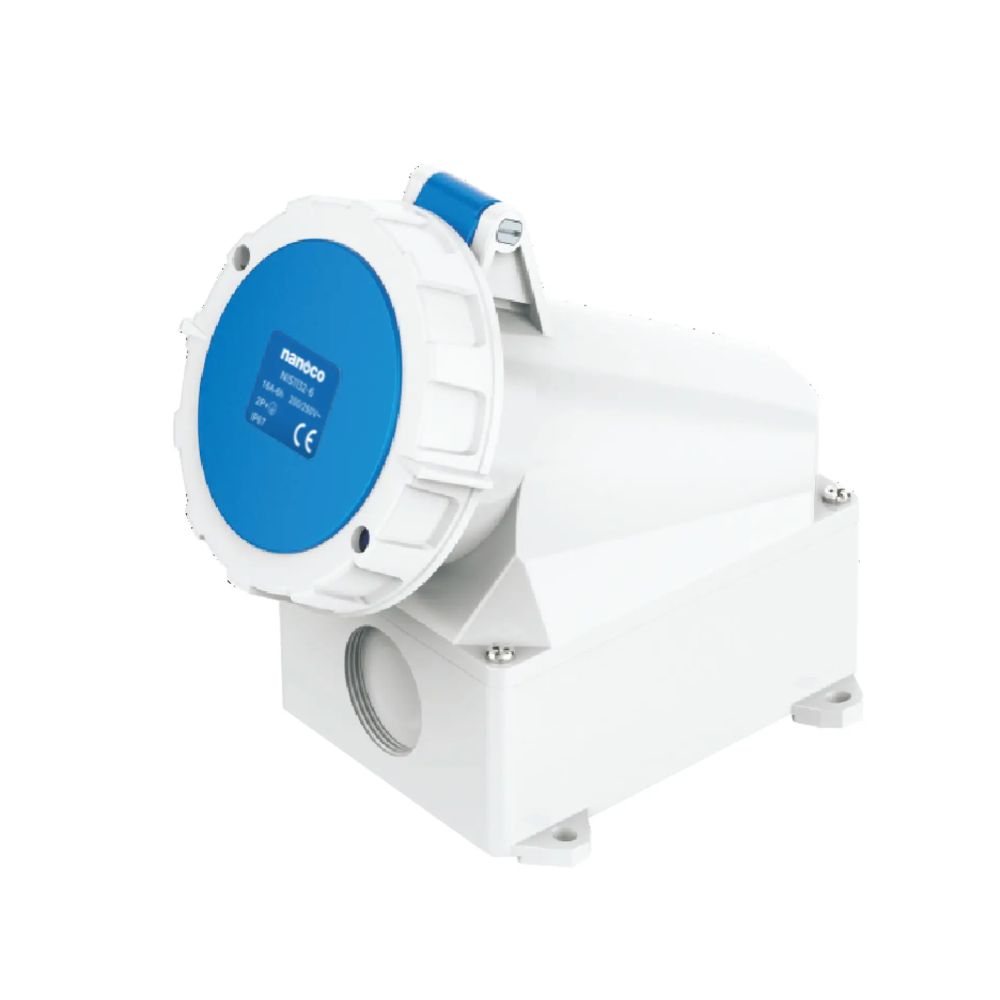 Ổ cắm nổi kín nước 16/32A IP67 Nanoco