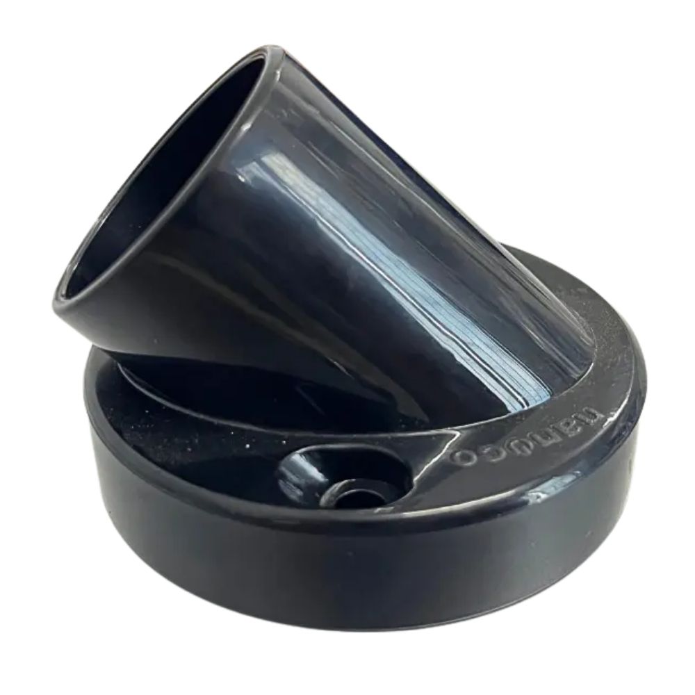 Đui đèn E27 nghiêng 45 độ Nanoco NAE2745BK màu đen