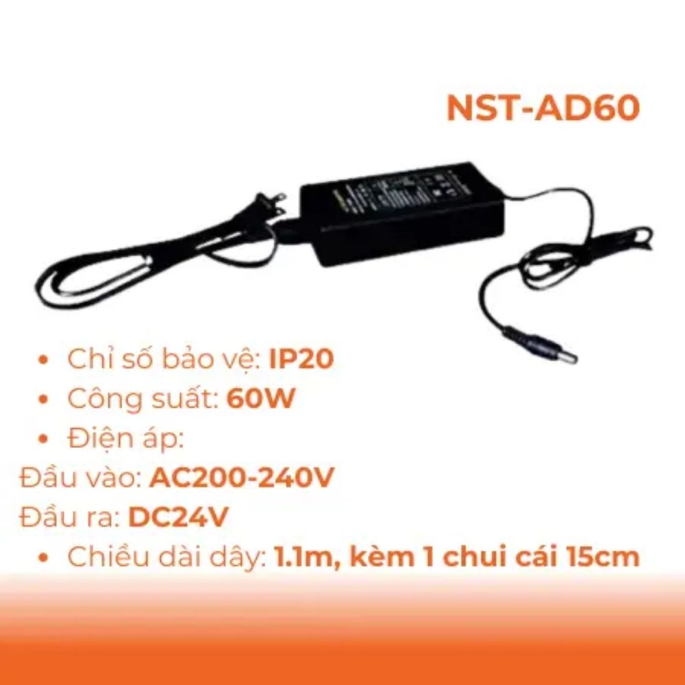 Bộ nguồn trực tiếp 60W Nanoco NST-AD60