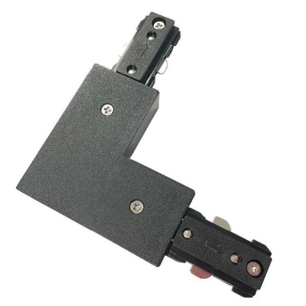 Khớp nối chữ L thanh ray loại H Nanoco NTR-LCB màu đen