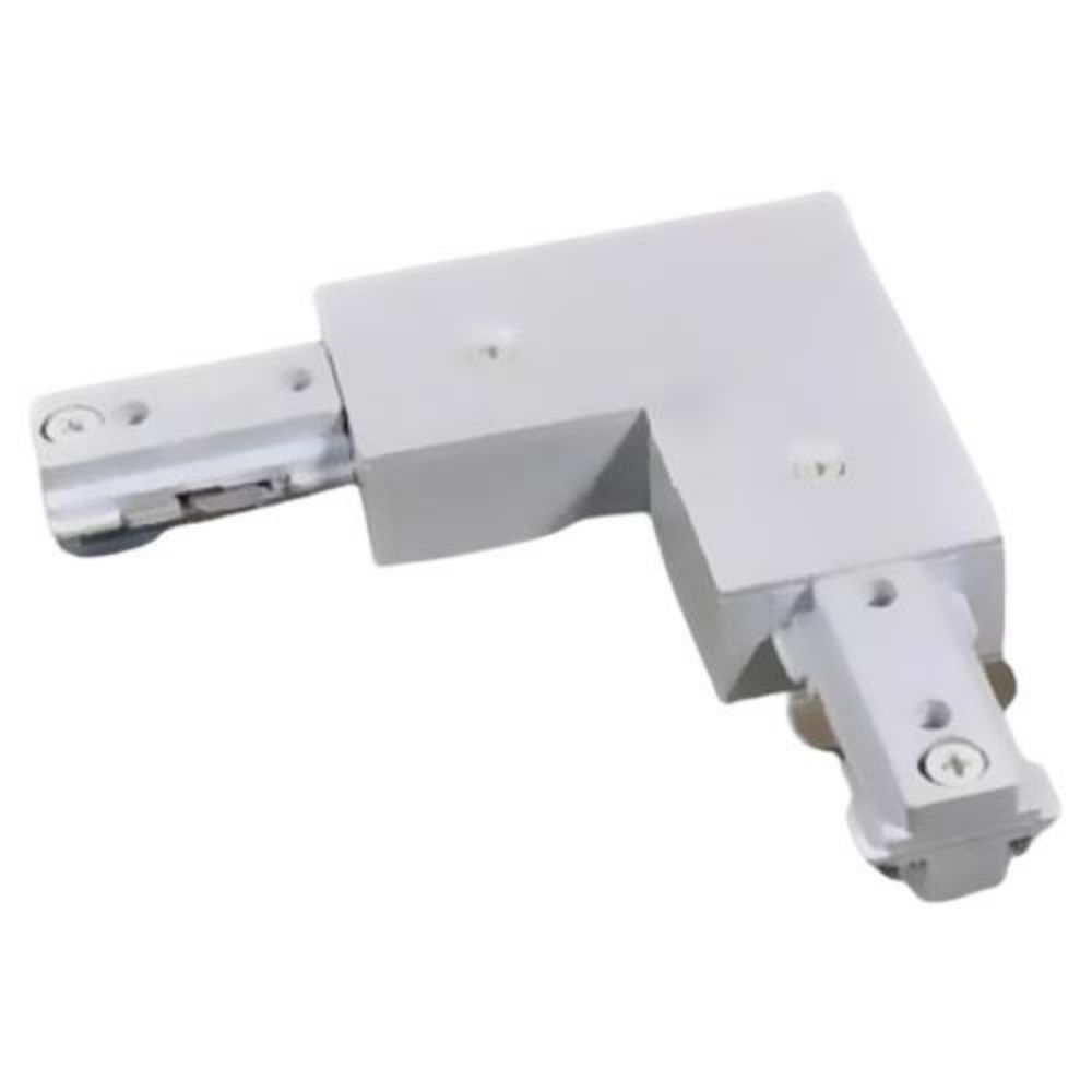 Khớp nối chữ L thanh ray loại H Nanoco NTR-LCW màu trắng