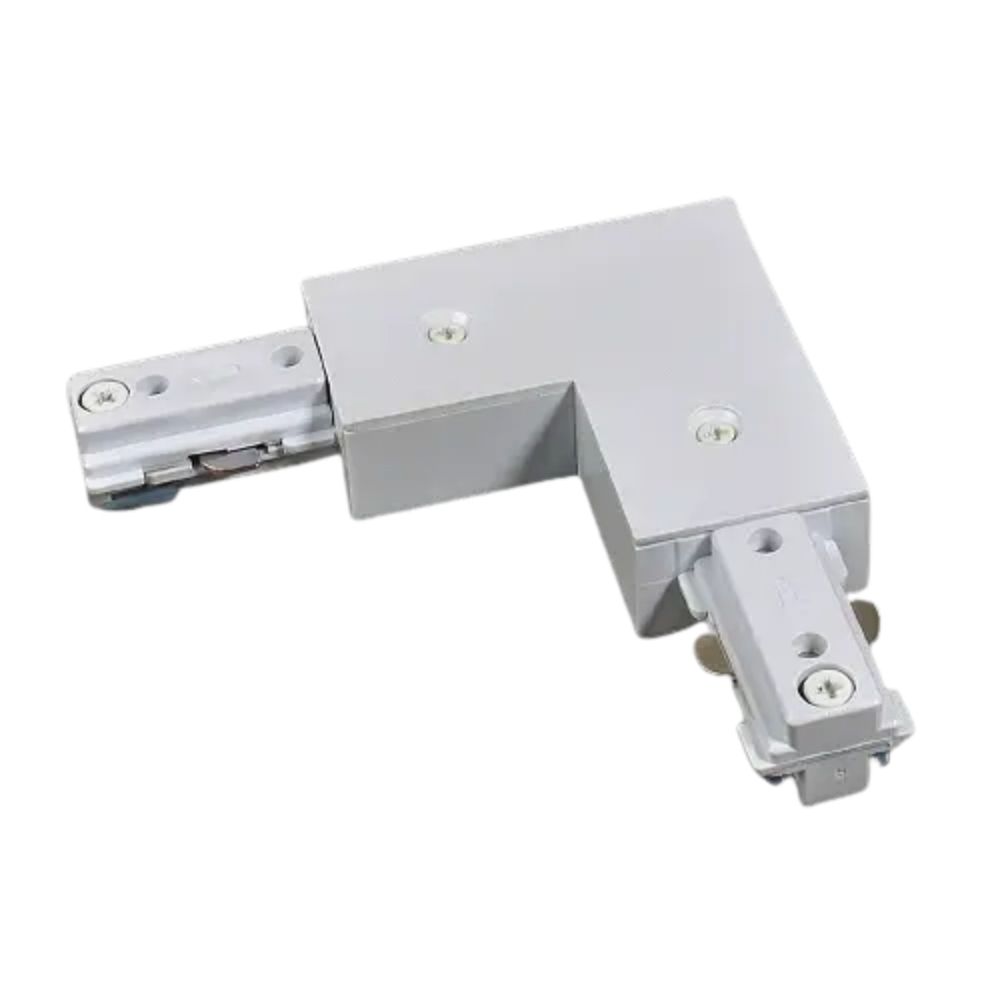 Khớp nối chữ L thanh ray T2 Nanoco NTRE-LCW màu trắng