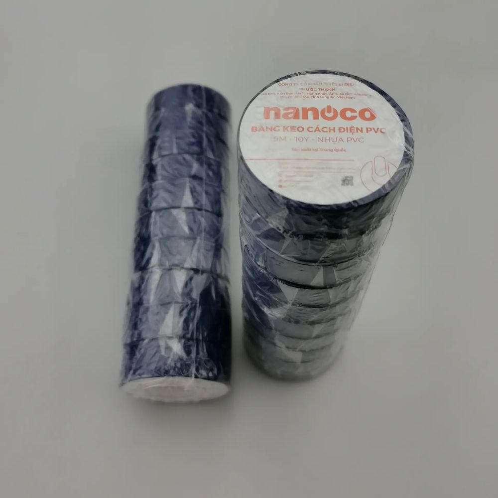 Băng keo cách điện PVC Nanoco FKPC10 / FKPC20