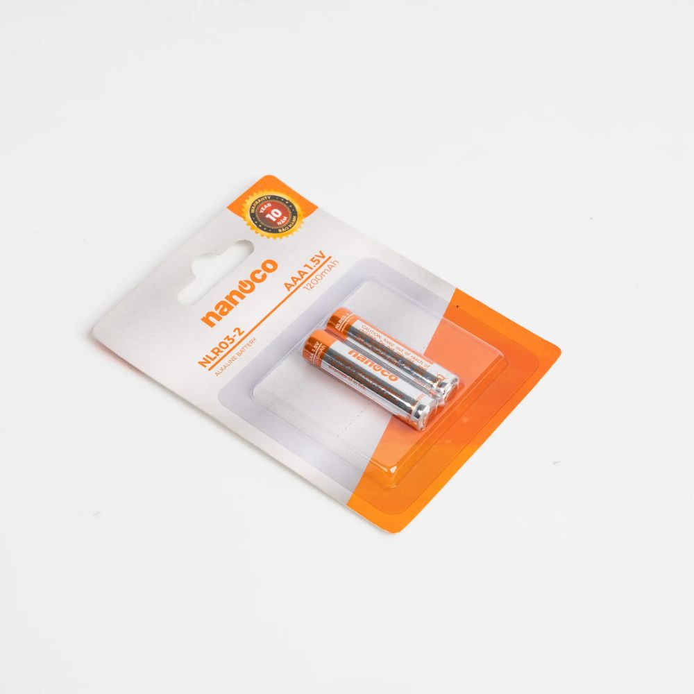 Pin Alkaline AAA 1.5V Nanoco NLR03