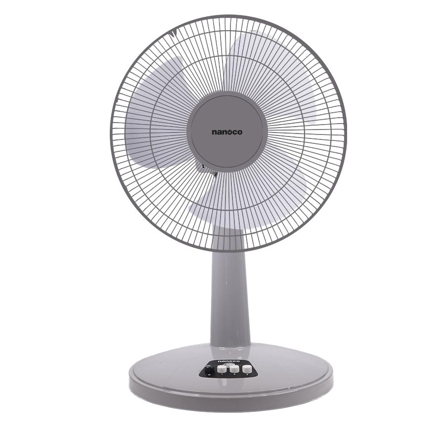 Quạt lửng 3 cánh Nanoco NTF1209BE/G chiều cao 57 cm