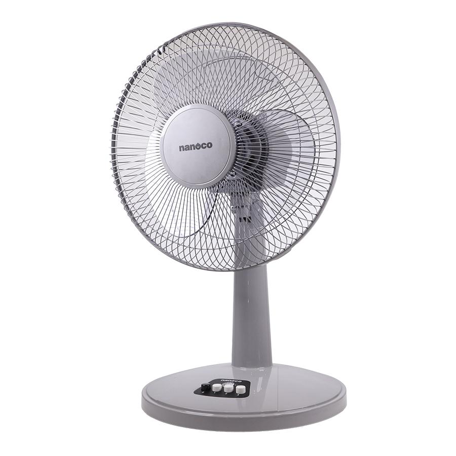 Quạt lửng 3 cánh Nanoco NTF1209BE/G chiều cao 57 cm