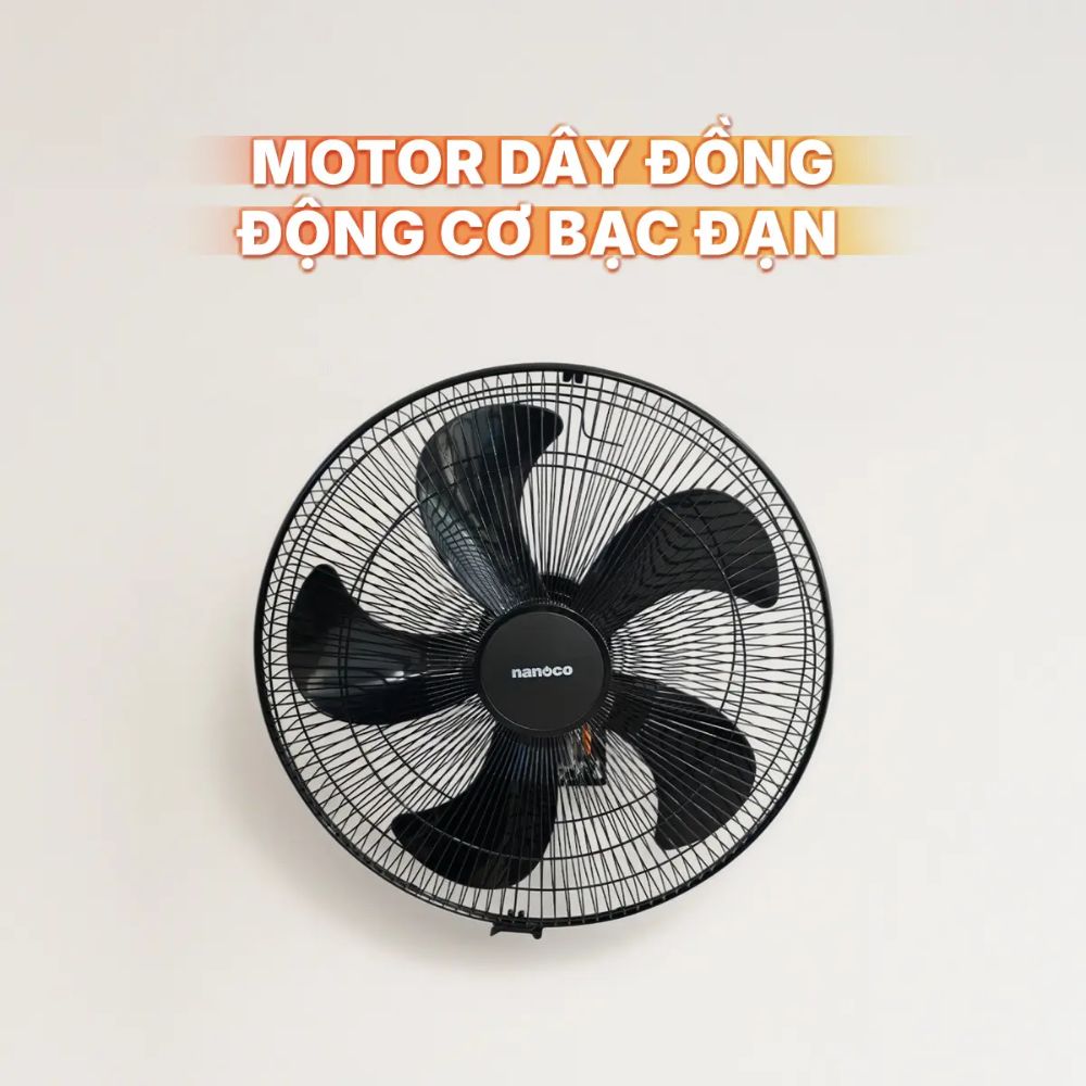 Quạt treo tường Nanoco NWF1870K