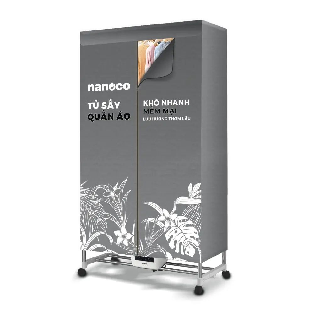 Tủ sấy quần áo Nanoco NCD2024RC 2000W