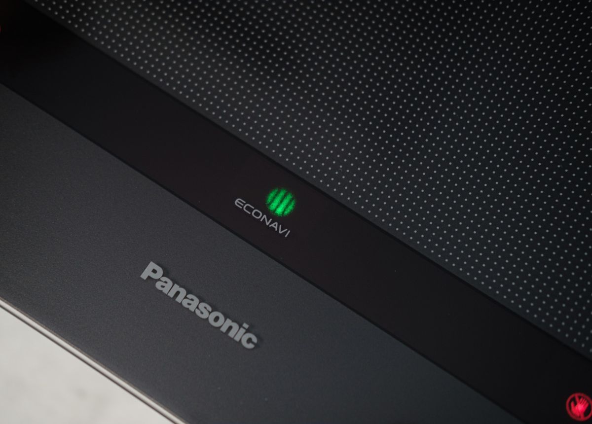 Bếp điện từ đôi Panasonic KY-C227E màu xám, công nghệ ECONAVI