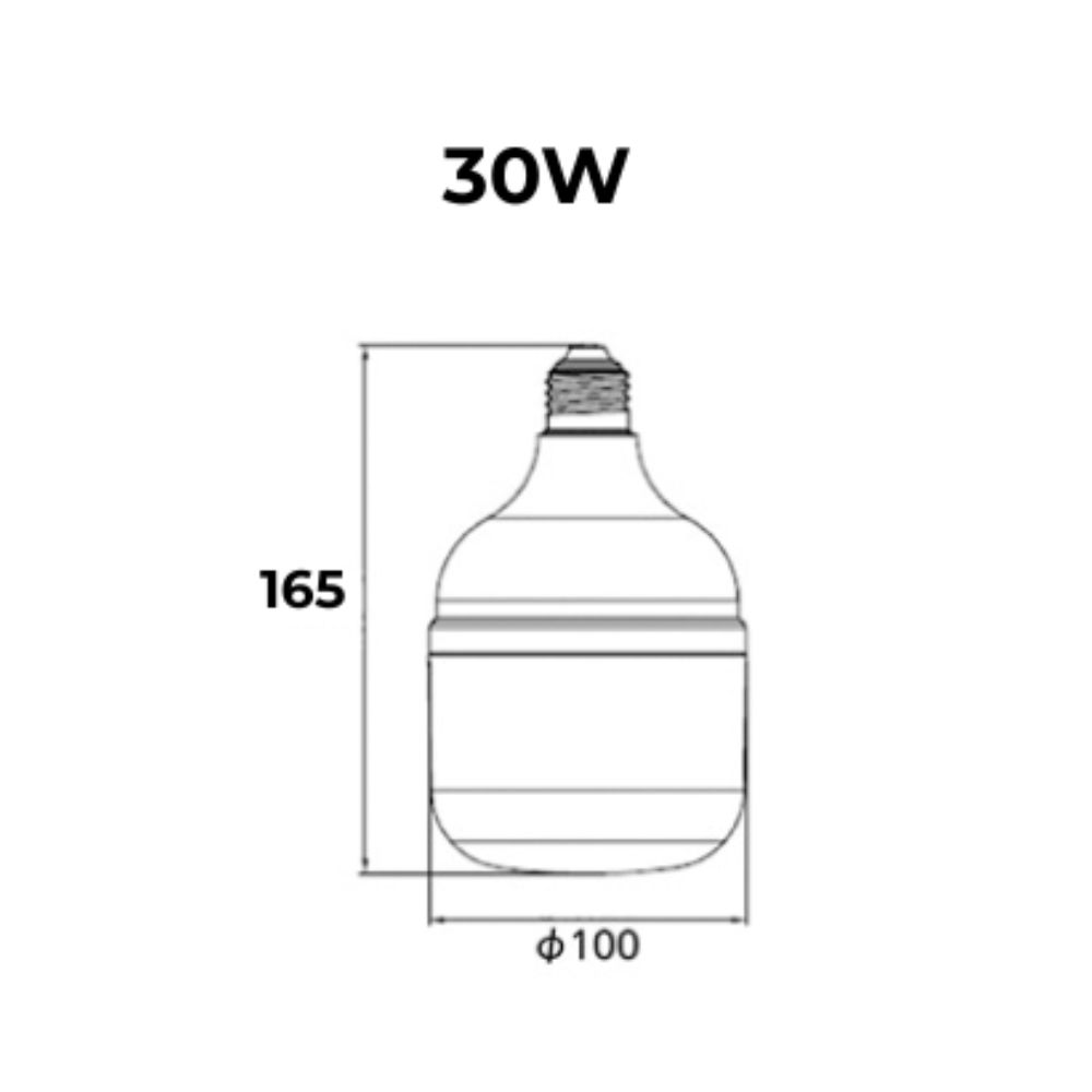 Đèn LED Bulb T2 30W Panasonic LDTCH30LG2A7 / LDTCH30DG2A7