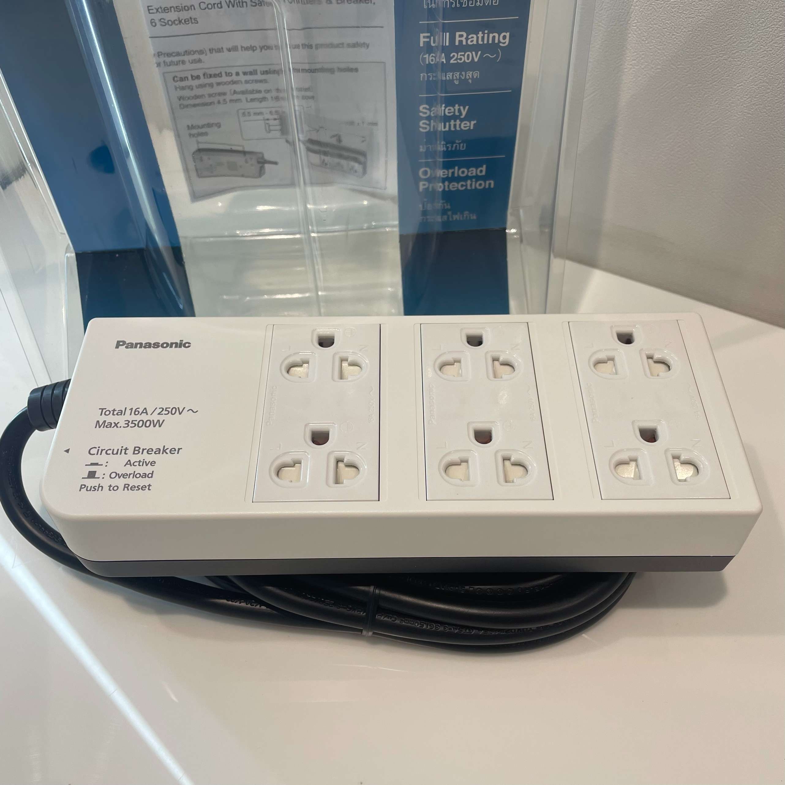 Ổ cắm điện Panasonic có dây WCHG2836