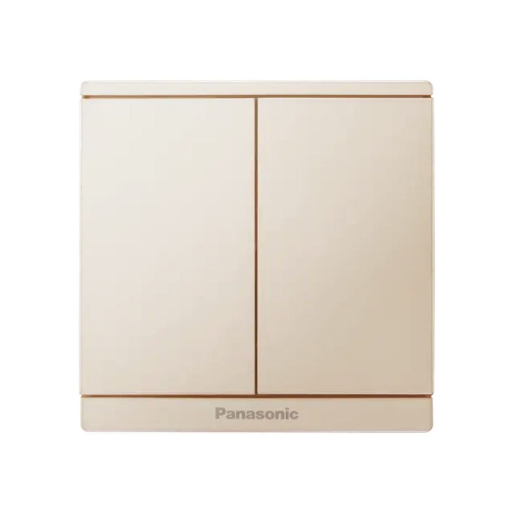 Bộ 2 công tắc 1 chiều dòng Moderva Panasonic WMF503