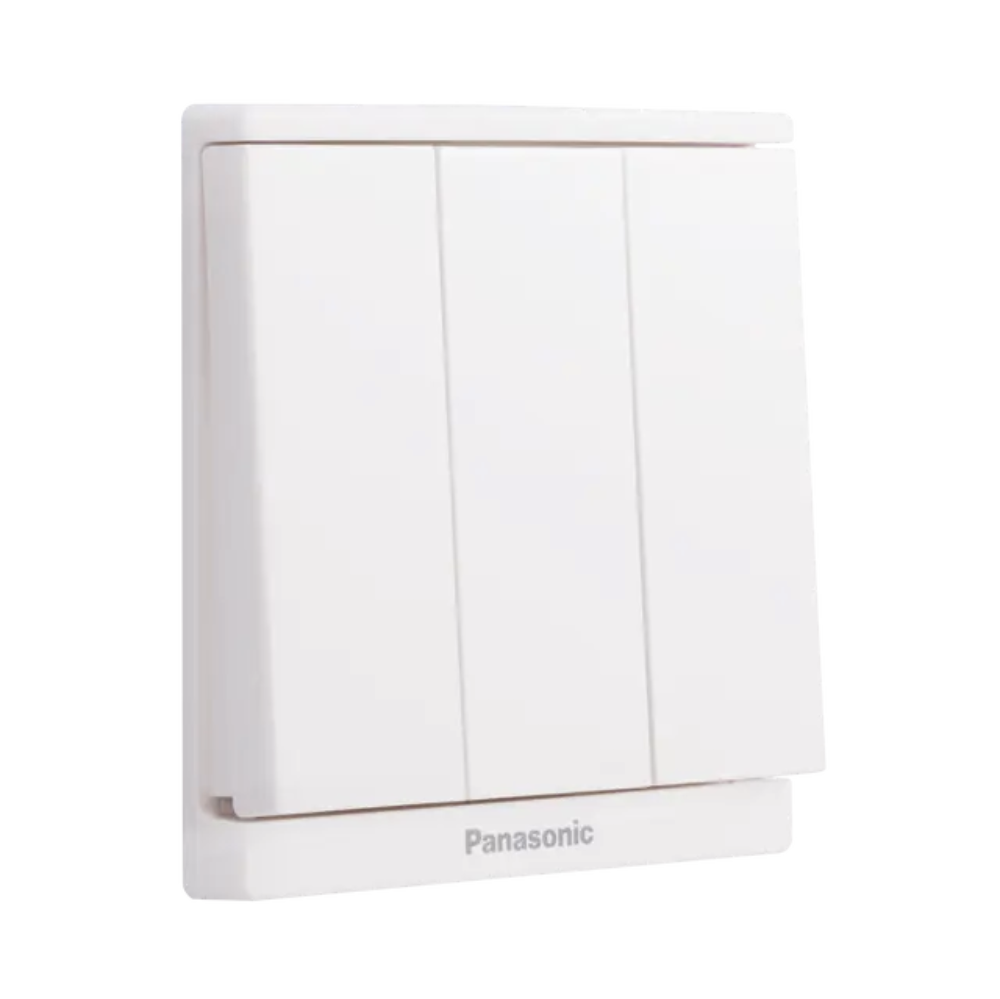 Bộ 3 công tắc 1 chiều dòng Moderva Panasonic WMF505