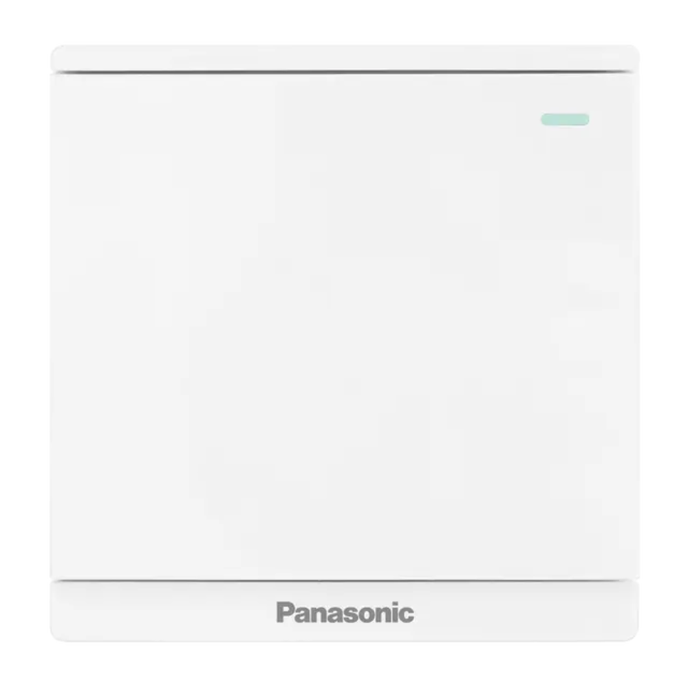 Bộ 1 công tắc 1 chiều có chỉ báo dạ quang dòng Moderva Panasonic WMF511