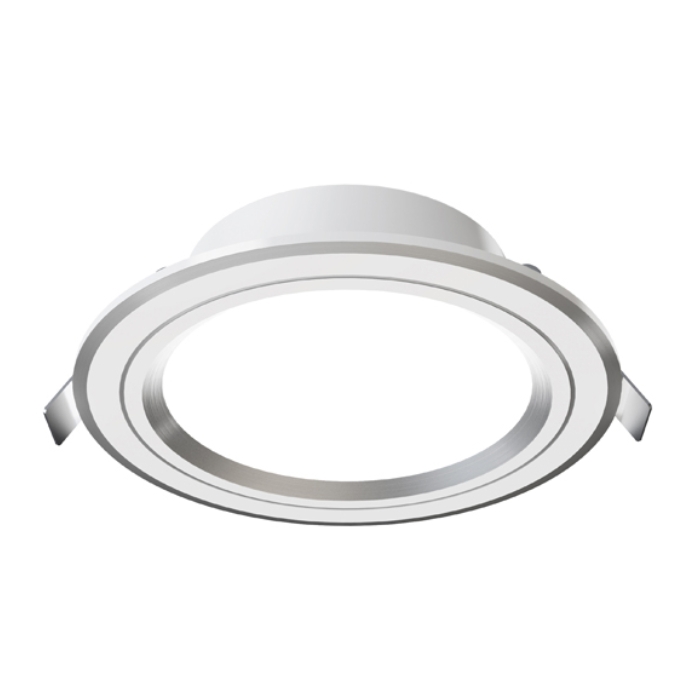 Đèn LED âm trần đổi màu viền bạc Panasonic COLOR RIM