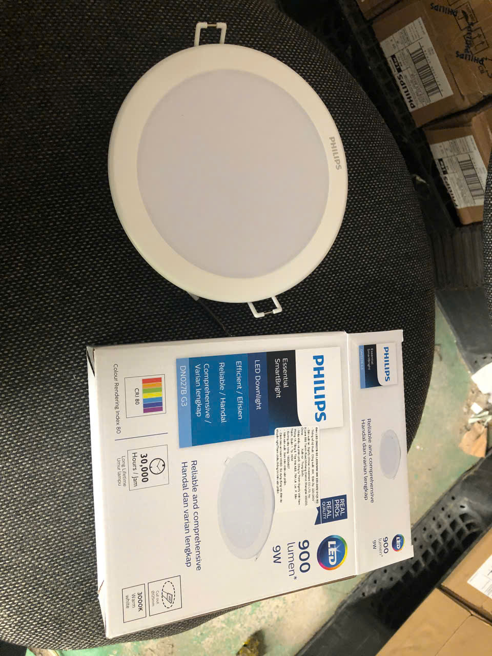 Bộ đèn LED tròn âm trần Philips DN027B G3