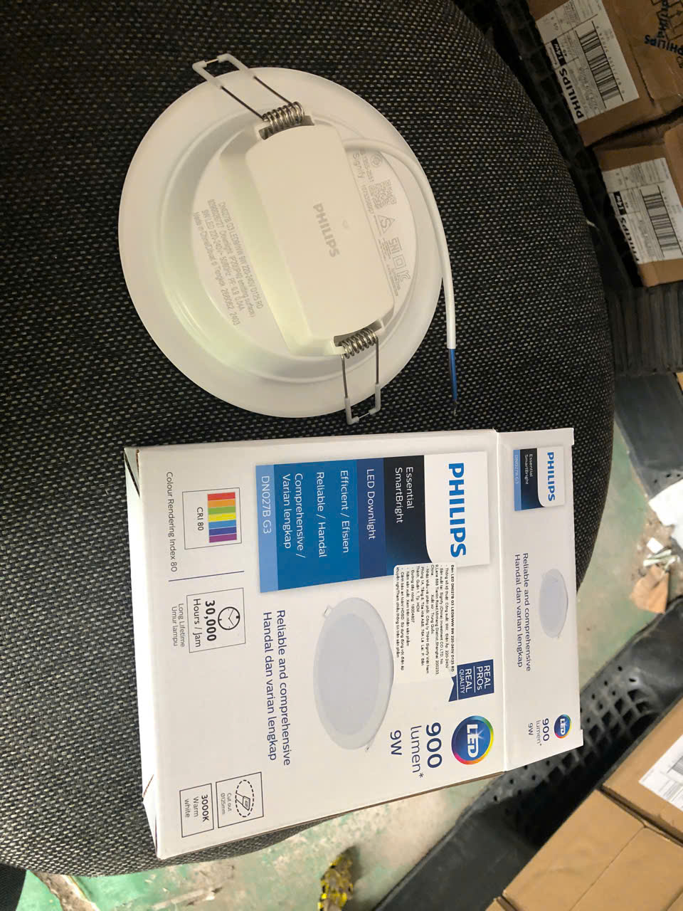 Bộ đèn LED tròn âm trần Philips DN027B G3