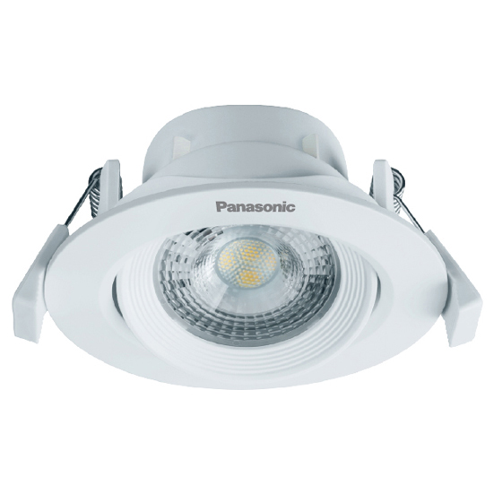 Đèn led âm trần chỉnh góc loại tròn Panasonic 9W