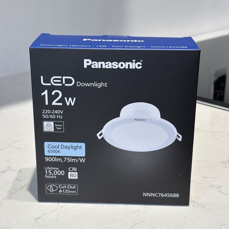 Đèn led âm trần Panasonic DN Series cảm biến chuyển động 9W/12W (Sensor Type)