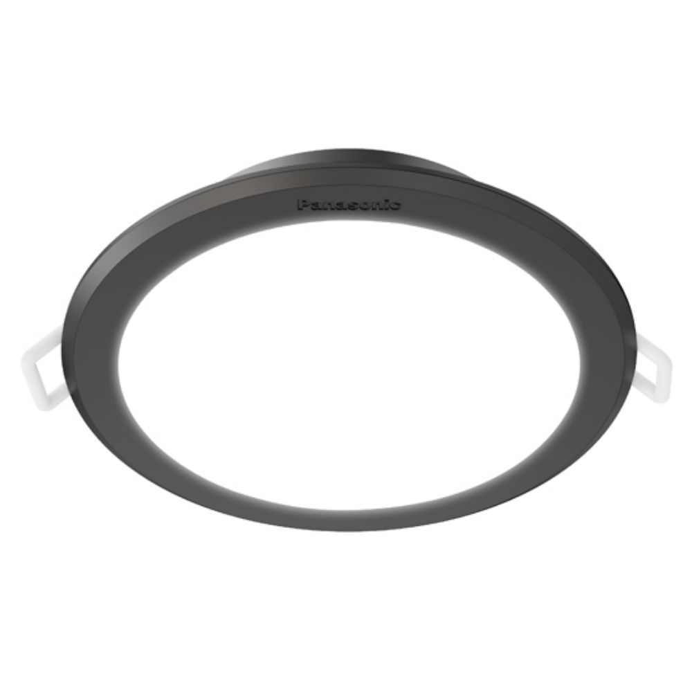 Đèn LED âm trần Panasonic DN DESIGN viền đen 12W Ø148 mm