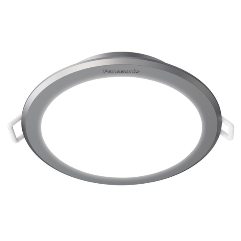Đèn LED âm trần Panasonic DN DESIGN viền xám 12W Ø148 mm