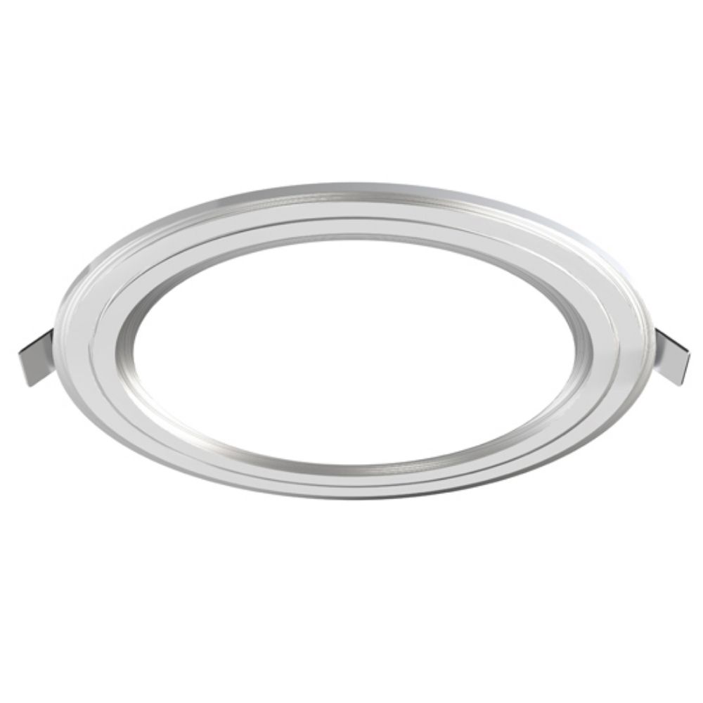 Đèn LED âm trần Panasonic COLOR RIM viền bạc 9W Ø160 mm