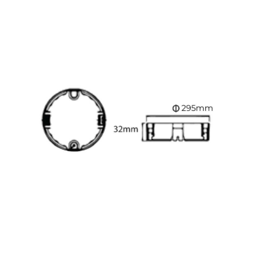 Đèn trần LED Outbow 2G 24W Panasonic NNV501