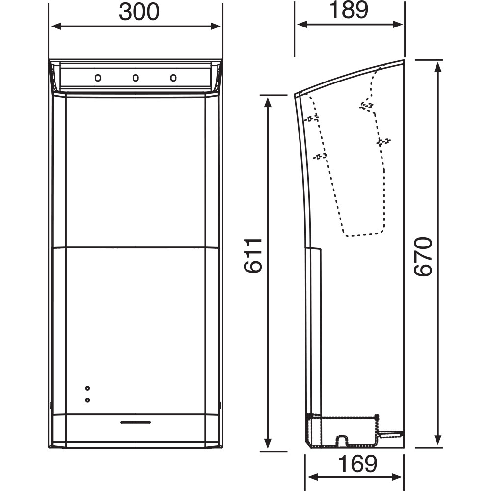 Máy sấy tay Panasonic FJ-T10T1