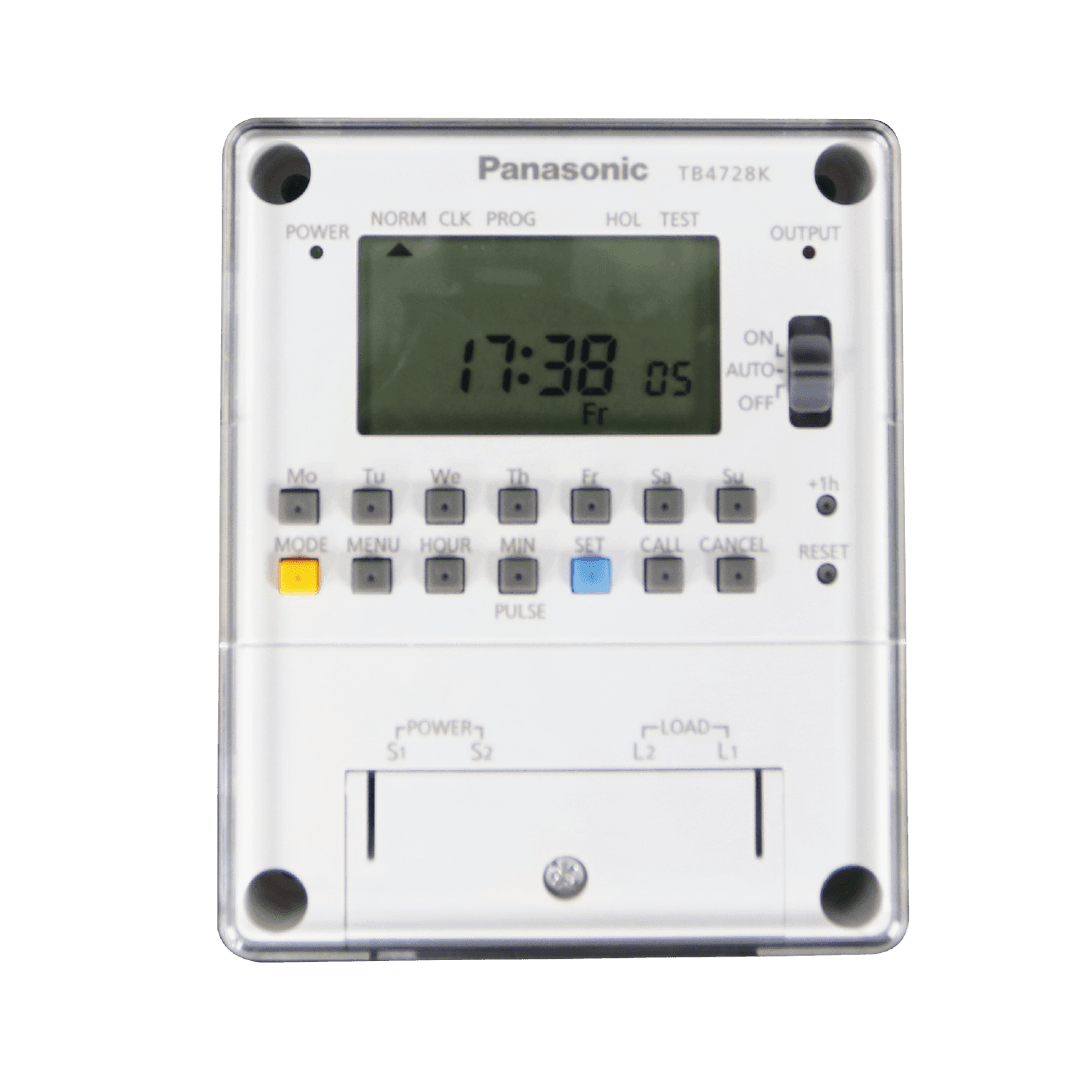 Công tắc đồng hồ điện tử - lịch tuần Panasonic TB4728KE7V
