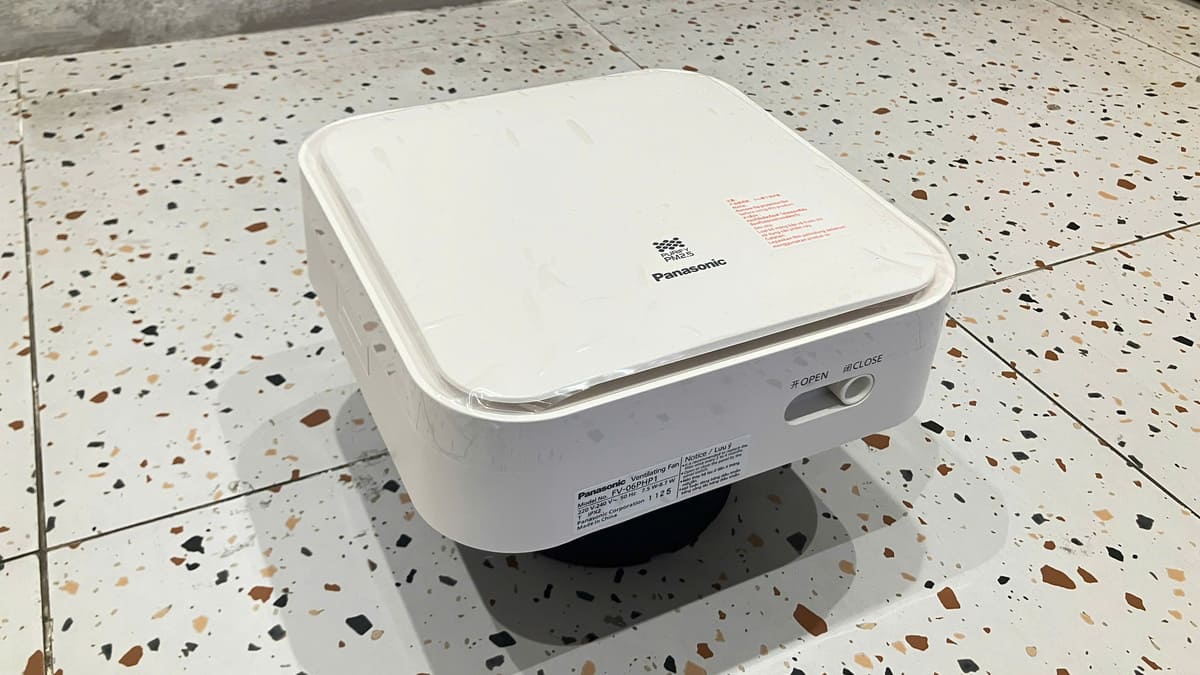 Quạt cấp gió cabinet có màn lọc bụi Panasonic FV-06PHP1