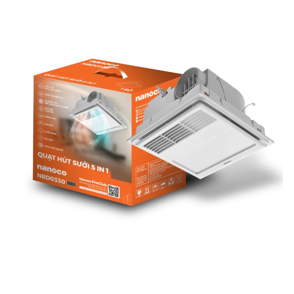 Máy hút sưởi có thông gió Nanoco NBD0330