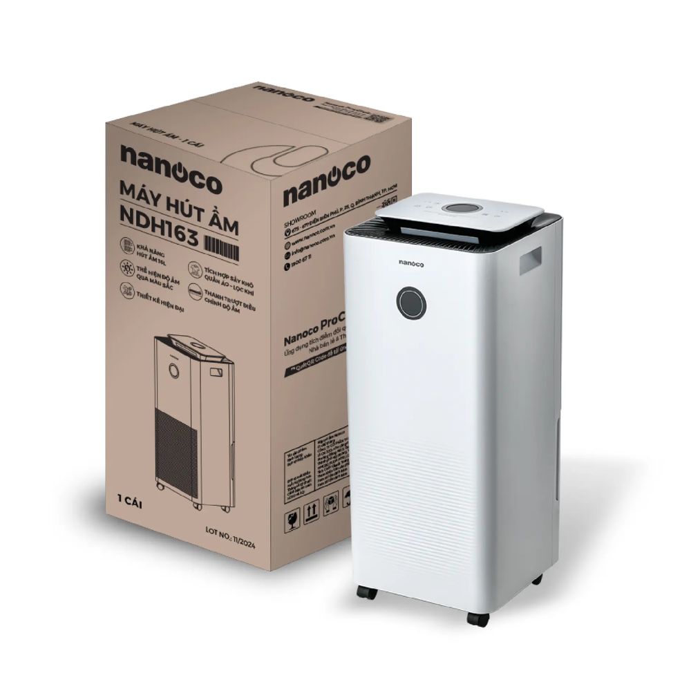 Máy hút ẩm 16L Nanoco NDH163