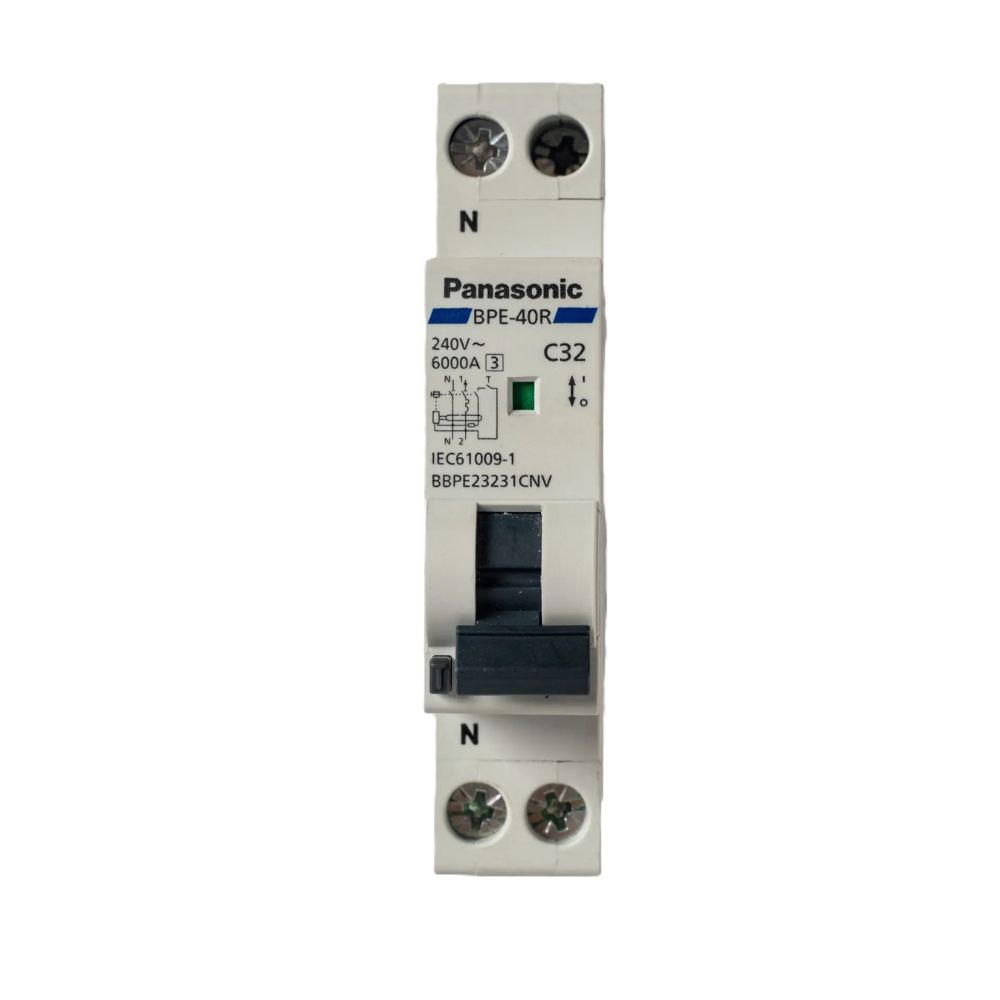 Cầu dao đóng cắt tự động dòng Compact RCBO 6-32A Panasonic