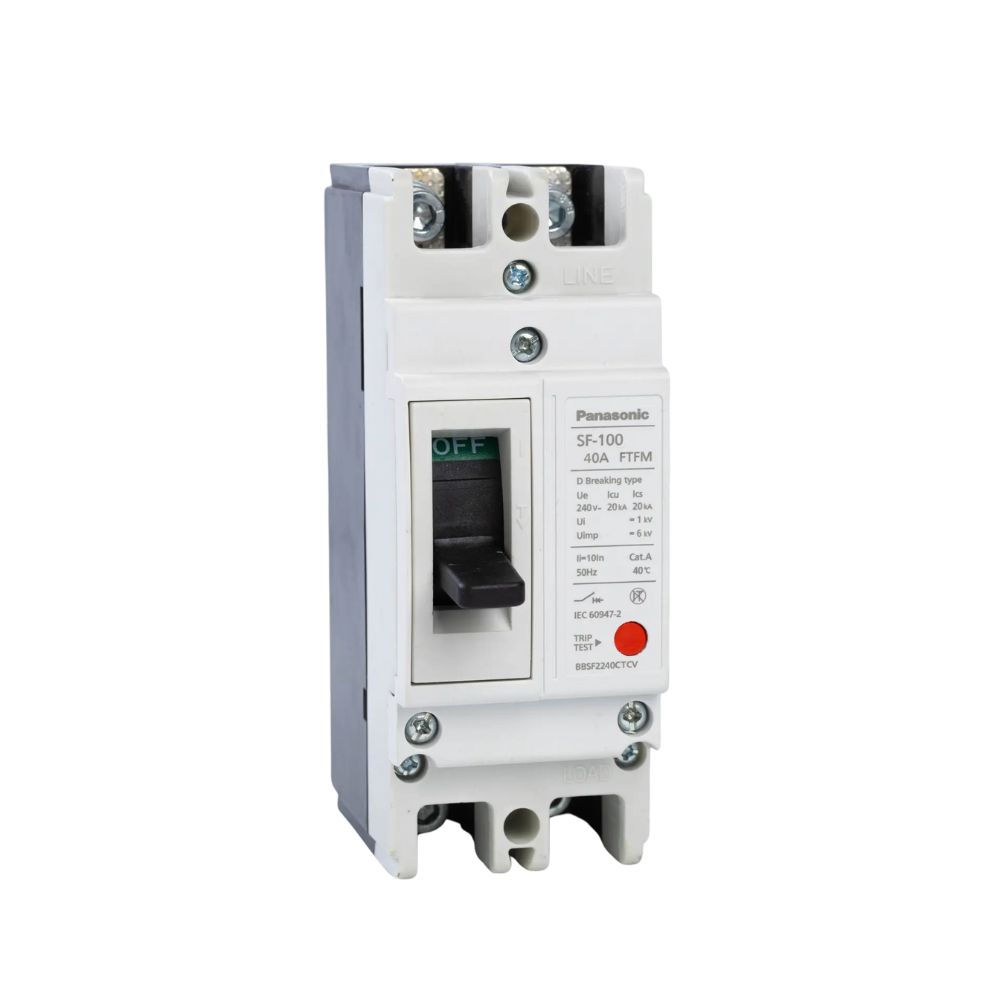 Cầu dao đóng cắt tự động MCCB Case Circuit Breaker 10-100A Panasonic BBSF
