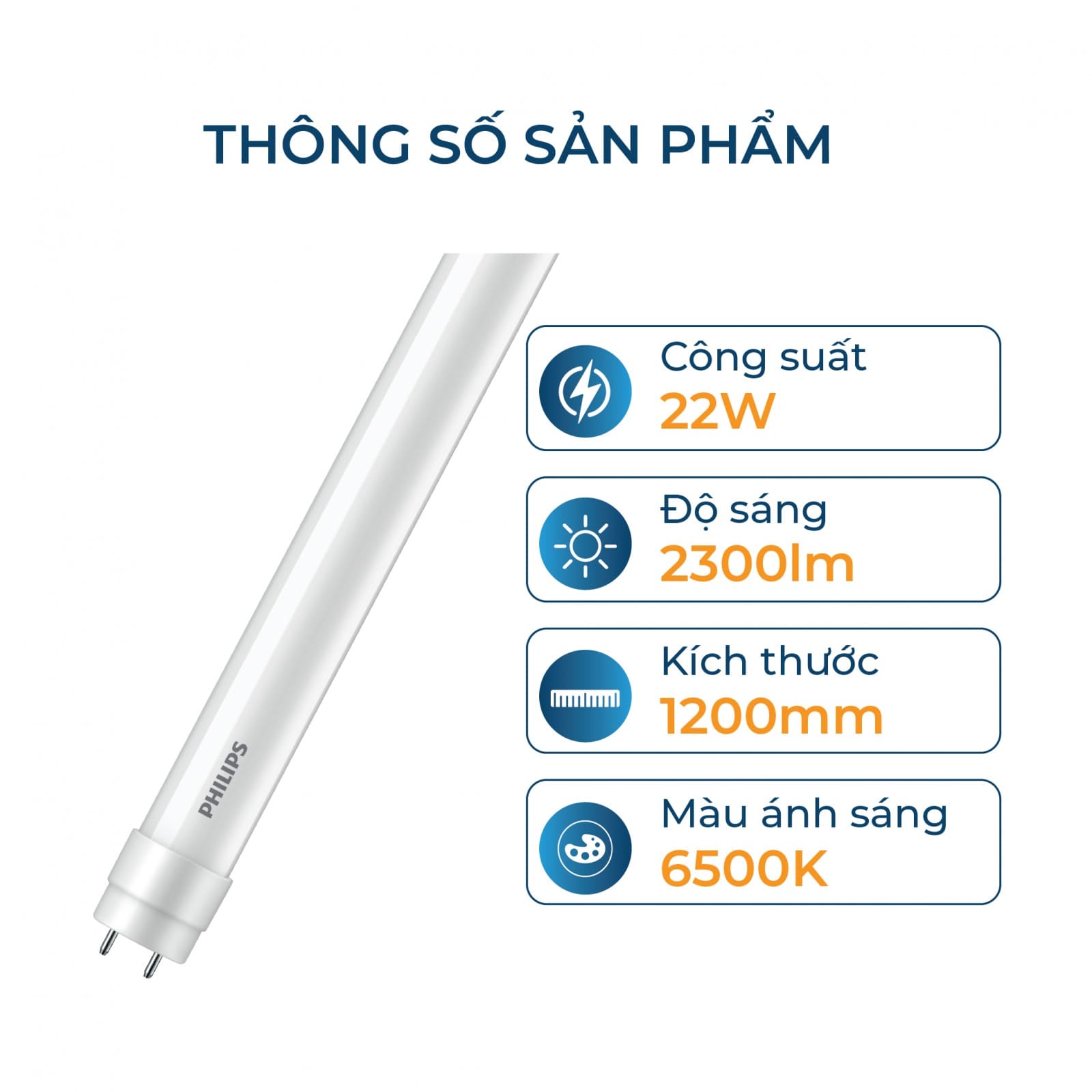 Bóng LED tuýp Philips DE HO T8 G13