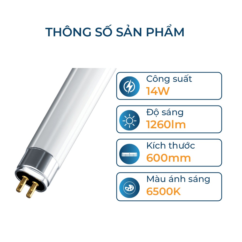 Bóng đèn tuýp huỳnh quang T5 Philips