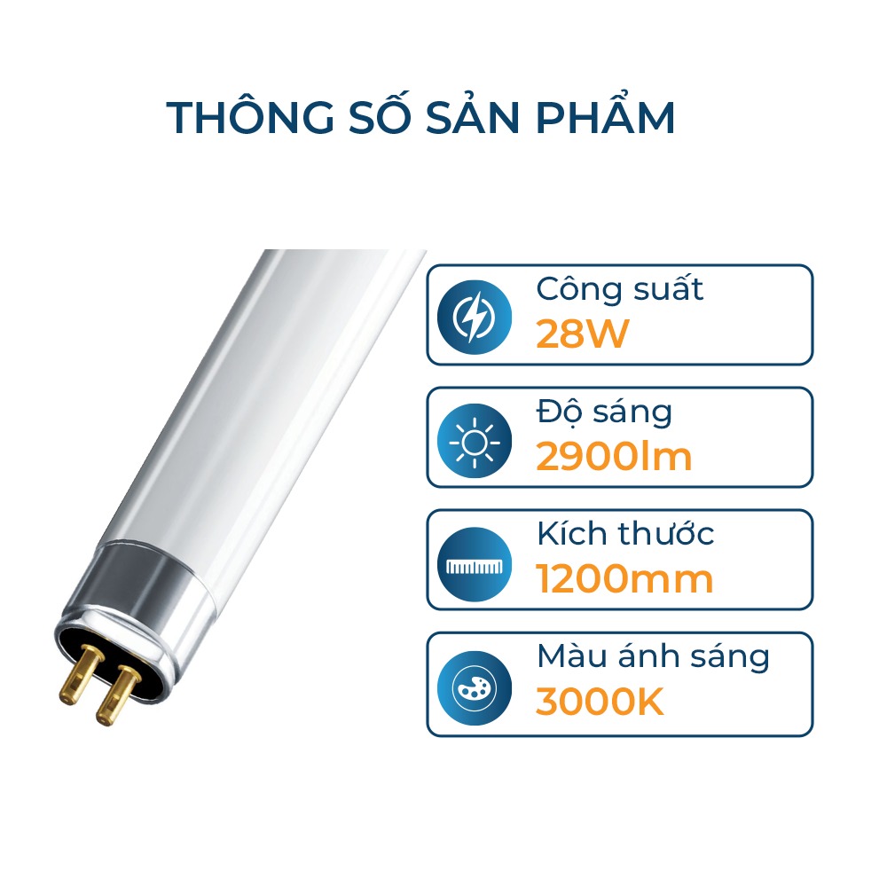 Bóng đèn tuýp huỳnh quang T5 Philips