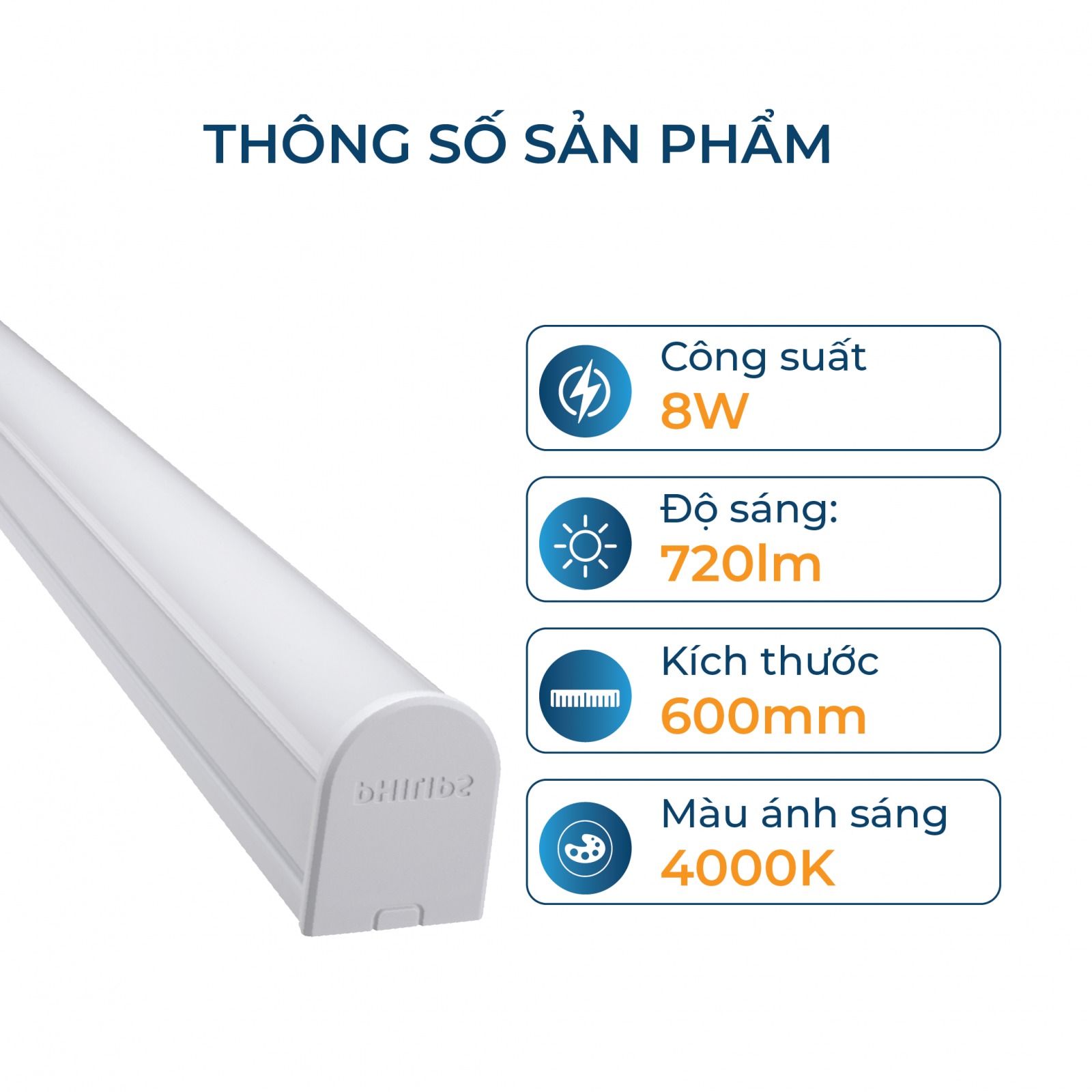 Bộ đèn LED Batten T8 BN016C G2